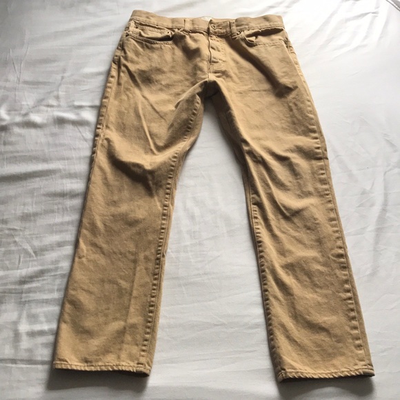 J. Crew Factory Urban Slim Tan Jeans, 32 x 30 - Picture 2 of 8